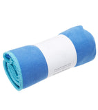 Blue Yoga Towel