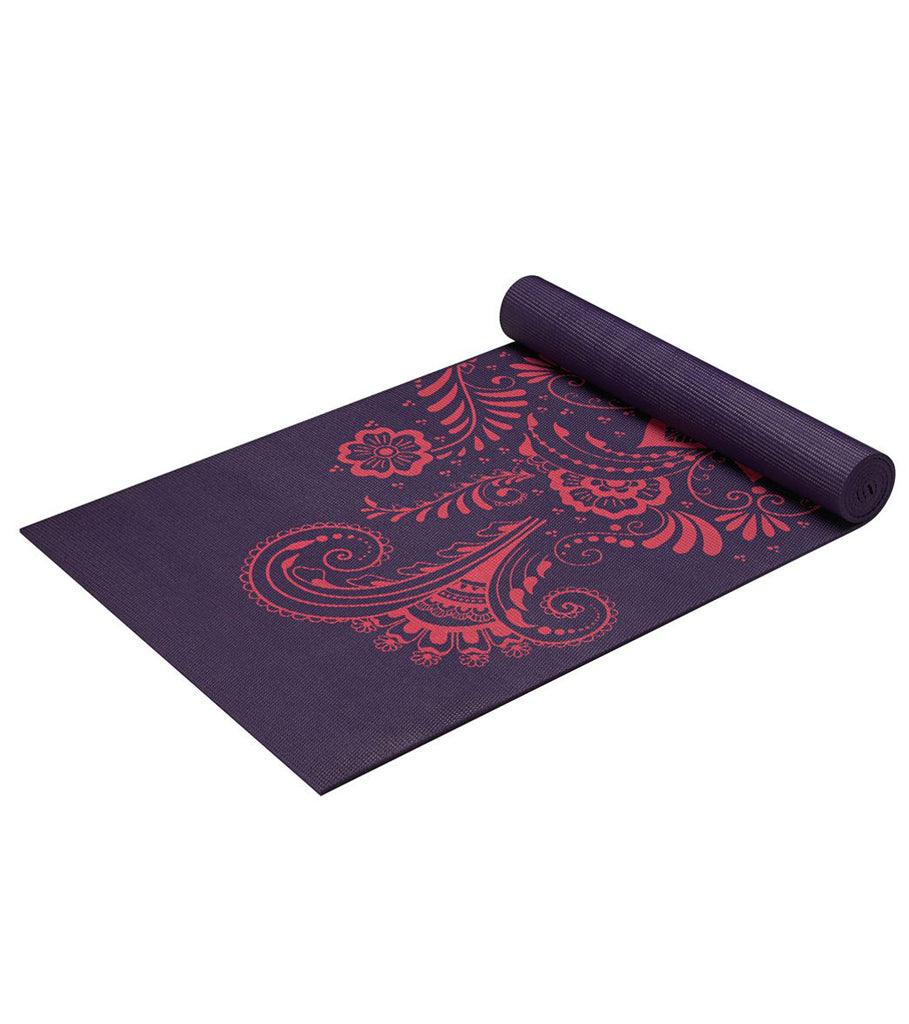 Pattern Purple Yoga Mat